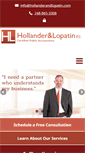 Mobile Screenshot of hollanderandlopatin.com